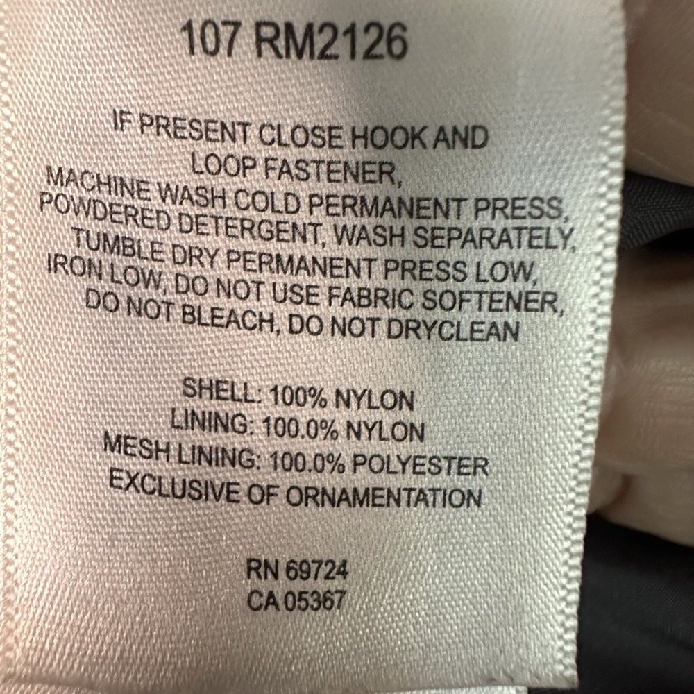 Columbia Jacket Mens‎ M Gray Lightweight Windbreaker Packable Rain Spot See Pic - Picture 8 of 16